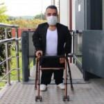 Doğuştan cam kemik hastası 29 yaşındaki Burak, azmiyle engel tanımıyor