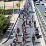 Anıtkabir'i ziyaret için Mersin'den Ankara'ya pedal çeviriyorlar