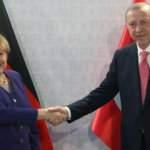 Başkan Erdoğan Merkel'le görüştü