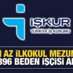 İŞKUR en az ilkokul mezunu ile 29. 896 Beden İşçisi alımı! (2021) İŞKUR iş ilanları