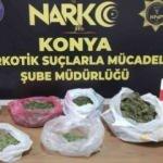 Konya'da uyuşturucu operasyonu! 