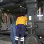 Polis helikopteri yeni doğan bebek i&ccedil;in havalandı