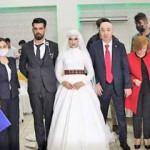 Cumhurbaşkanı Başdanışmanı Aslan, Diyarbakır'da şehit kızının düğününe katıldı