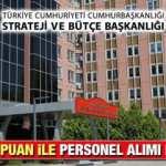 Cumhurbaşkanlığı KPSS 70 puan ile personel alımı! Başvuru için son 2 gün