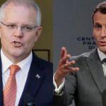 Macron -Morrison söz düellosunda Fransız Medyası Macron'u suçlu buldu