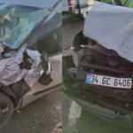 Pasinler&rsquo;de kaza, aynı aileden 6 kişi yaralandı