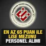 ETÜ KPSS 65 puan ile sözleşmeli personel alım ilanı yayınladı! Başvurular devam ediyorı?
