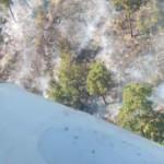 Manavgat'ta orman yangını: Havadan müdahale başladı