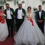 Şırnak'ta 3 kardeş tek düğünde evlendi