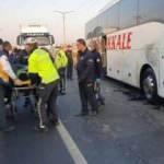 Aydın'da otobüs, midibüs ve minibüsün karıştığı kaza: 11 yaralı