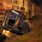 Hafif ticari ara&ccedil; takla attı: 1 yaralı