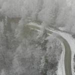 Yedigöller Milli Parkı beyaz örtüyle kaplandı 