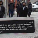 AFAD'dan sehven "radyoaktif serpinti" uyarısı, Valilik'ten açıklama geldi