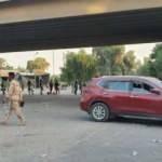 Bağdat'ta seçim sonuçlarını protesto eden göstericiler, Yeşil Bölge'deki bariyerleri yıktı