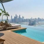 Dubai'de dünyanın ilk ve en yüksek 'sonsuzluk havuzu' açıldı