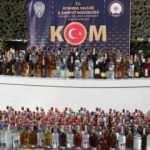 İstanbul'da 10 ton sahte alkol ele geçirildi