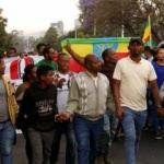 Tigraylılar, Etiyopya'nın başkentinde TPLF'yi protesto etti