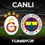 Galatasaray Fenerbahçe maçı TRT Spor canlı İzle! GS FB maçı internetten nasıl izlenir?
