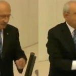 Kılıçdaroğlu'ndan Meclis'te çirkin el hareketi!
