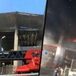 Tuzla'da Deri Organize Sanayi Bölgesinde korkutan yangın! Büyük çapta hasar
