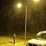 Yüksekova’da lapa lapa kar yağışı