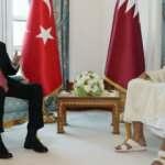 Başkan Erdoğan Katar Emiri Al Sani ile görüştü! Tebriklerini iletti