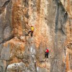 Üç kaya duvarına yoğun ilgi! Kaya tırmanışçıları akın ediyor