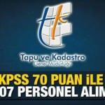 TKGM KPSS 70 puan ile 407 Güvenlik Görevlisi, Büro Personeli ve Tekniker alımı ne zaman başlıyor?