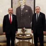 Cumhurbaşkanı Erdoğan, KKTC Cumhurbaşkanı Tatar ile görüştü