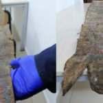 İbranice yazı ve fig&uuml;rlerin bulunduğu tarihi eser Karab&uuml;k&rsquo;te ele ge&ccedil;irildi! 