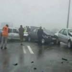 İran'da zincirleme trafik kazası: 10 ölü