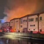 Kahramanmaraş'ta tekstil fabrikasında yangın