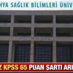 KPSS 65 puan ve en az lise mezunu personel alım ilanı! Başvuru için yarın son gün...