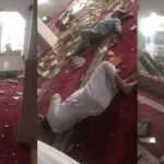 Suudi Arabistan'da kamyon camiye daldı