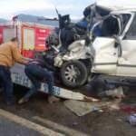 Aydın’da zincirleme kaza! TIR, minibüs ve otomobile çarptı