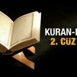 Kuran 2. Cüz oku! 2. Cüz Arapça okunuşu... Kuran-ı Kerim 2. Cüz...