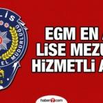 En az ortaöğretim mezunu EGM 90 adet hizmetli alım ilanı! Son başvuru ayın kaçında?