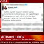 Mutasyonlu virüs Türkiye'de...  Prof. Mustafa Çetiner'den canlı yayında önemli açıklama!
