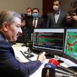 Sağlık Bakanı Koca'dan s&uuml;rpriz ziyaret! Sağlık &ccedil;alışanlarına seslendi