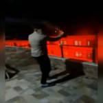 Terasta havai fişek patlatan gen&ccedil;ler facianın eşiğinden d&ouml;nd&uuml;