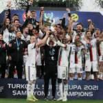 Cumhurbaşkanı Erdoğan ve Bakan Kasapoğlu'ndan Beşiktaş'a kutlama