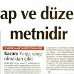 Cumhuriyet Gazetesi TÜGVA'yı hedef alan manşetiyle ilgili tekzip metni yayınladı