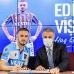 Trabzonspor'da Visca için imza töreni düzenlendi