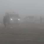 Yüksekova'da yoğun sis