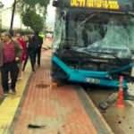Antalya'da feci kaza! Freni patlayan yolcu otobüsü kontrolden çıktı