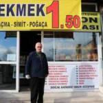&lsquo;Halka hizmet Hak'ka hizmet&rsquo; dedi, ekmeğin fiyatını d&uuml;ş&uuml;rd&uuml;