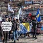 Kosovalılardan Bosna Hersek'e destek