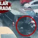 Film sahnelerini aratmayan taciz kovalamacası... Camı kırdı minibüsün içine atladı