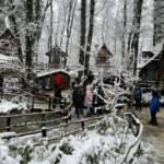 Kocaeli, Ormanya karla kaplı güzelliğiyle ziyaretçilerini bekliyor