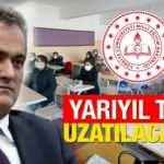  Yarıyıl tatili 21 gün mü yapılacak? MEB Bakanı Özer'den 18 milyon öğrencinin beklediği açıklama!